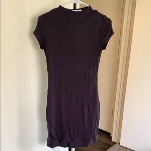 Grey Short Sleeve Bodycon Dress